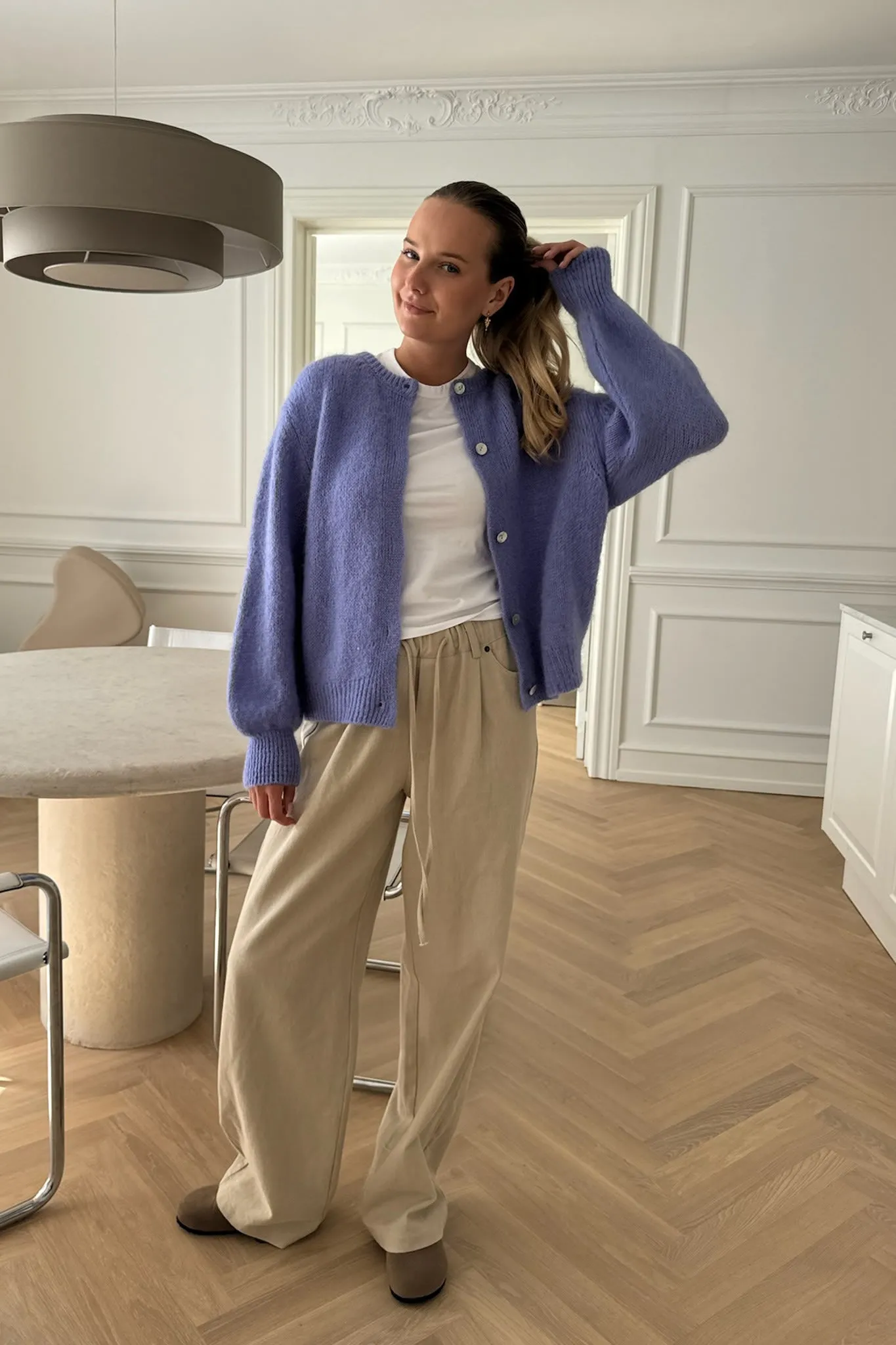 IdaIC Cardigan - Violet
