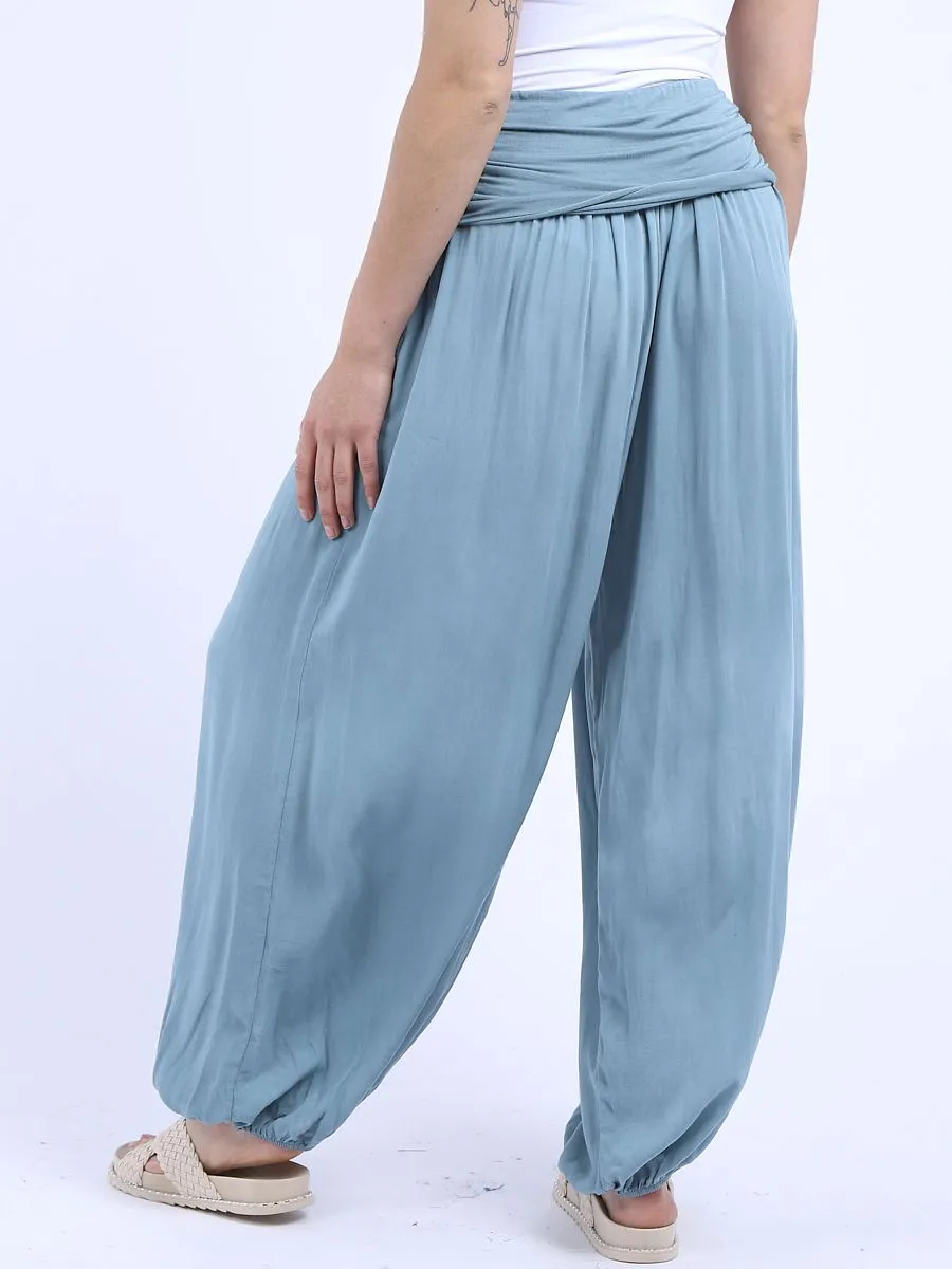 Italian Harem Pants Plain - Multiple Colours
