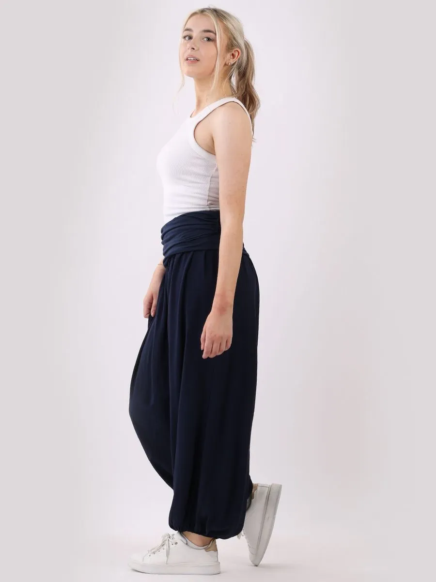 Italian Harem Pants Plain - Multiple Colours