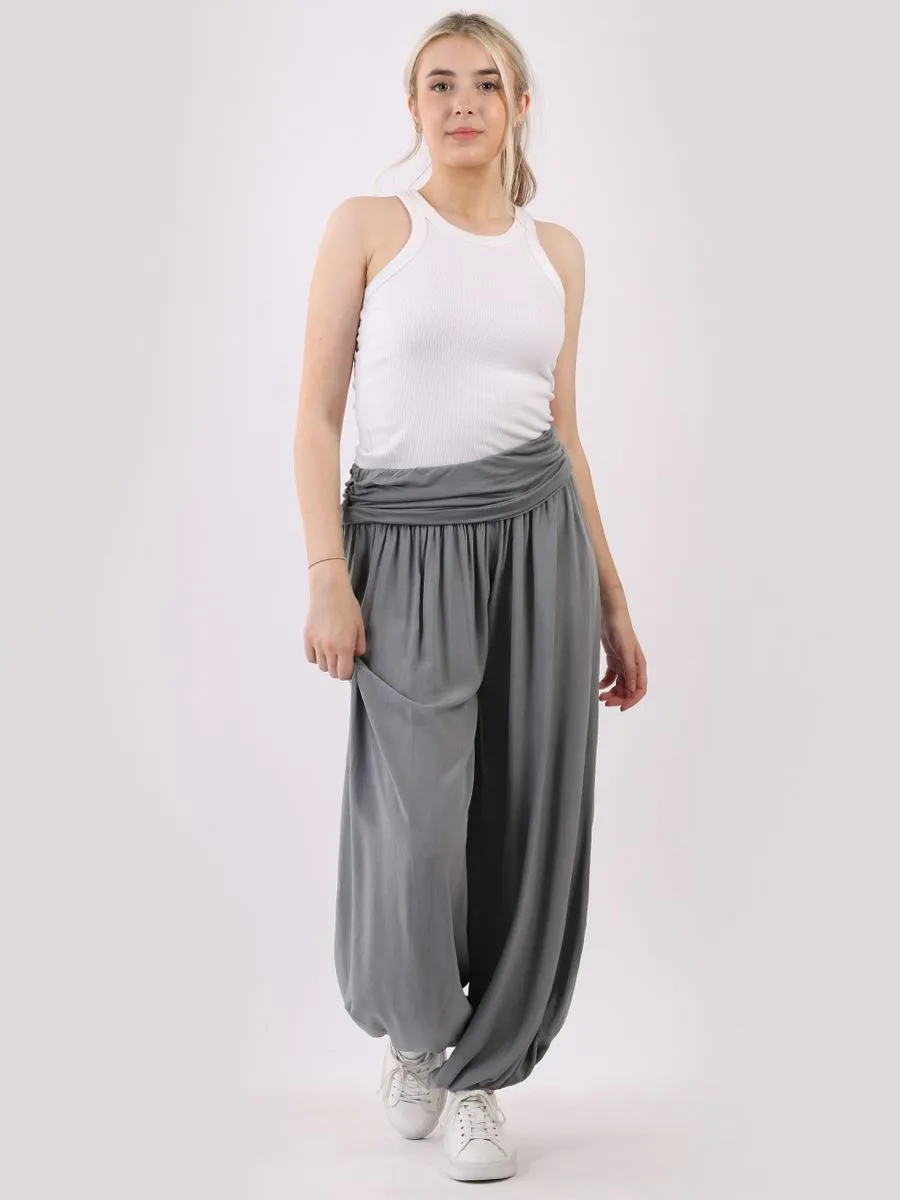 Italian Harem Pants Plain - Multiple Colours