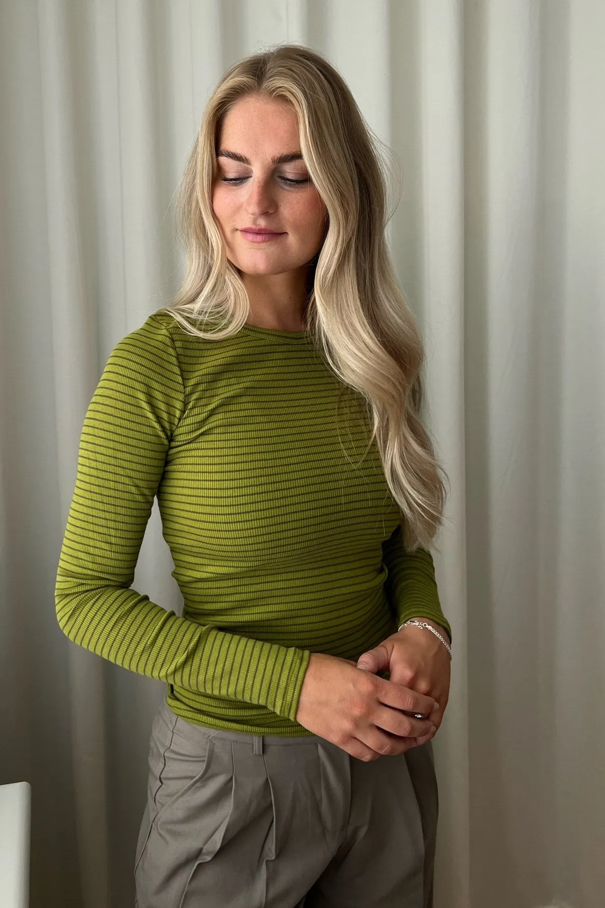 JXFreya Bluse - Flaske Grøn