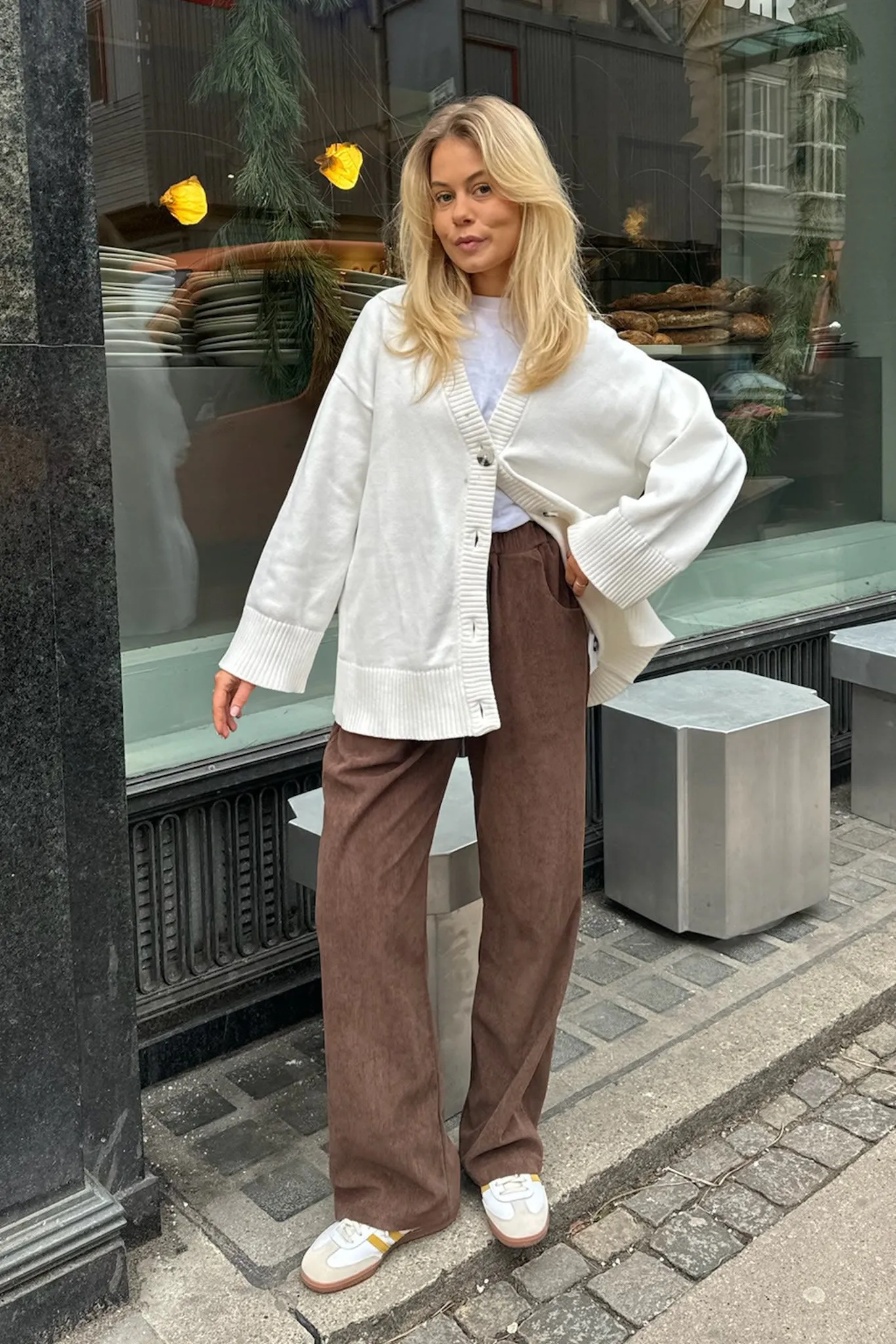 JXLexi Cardigan - Hvid
