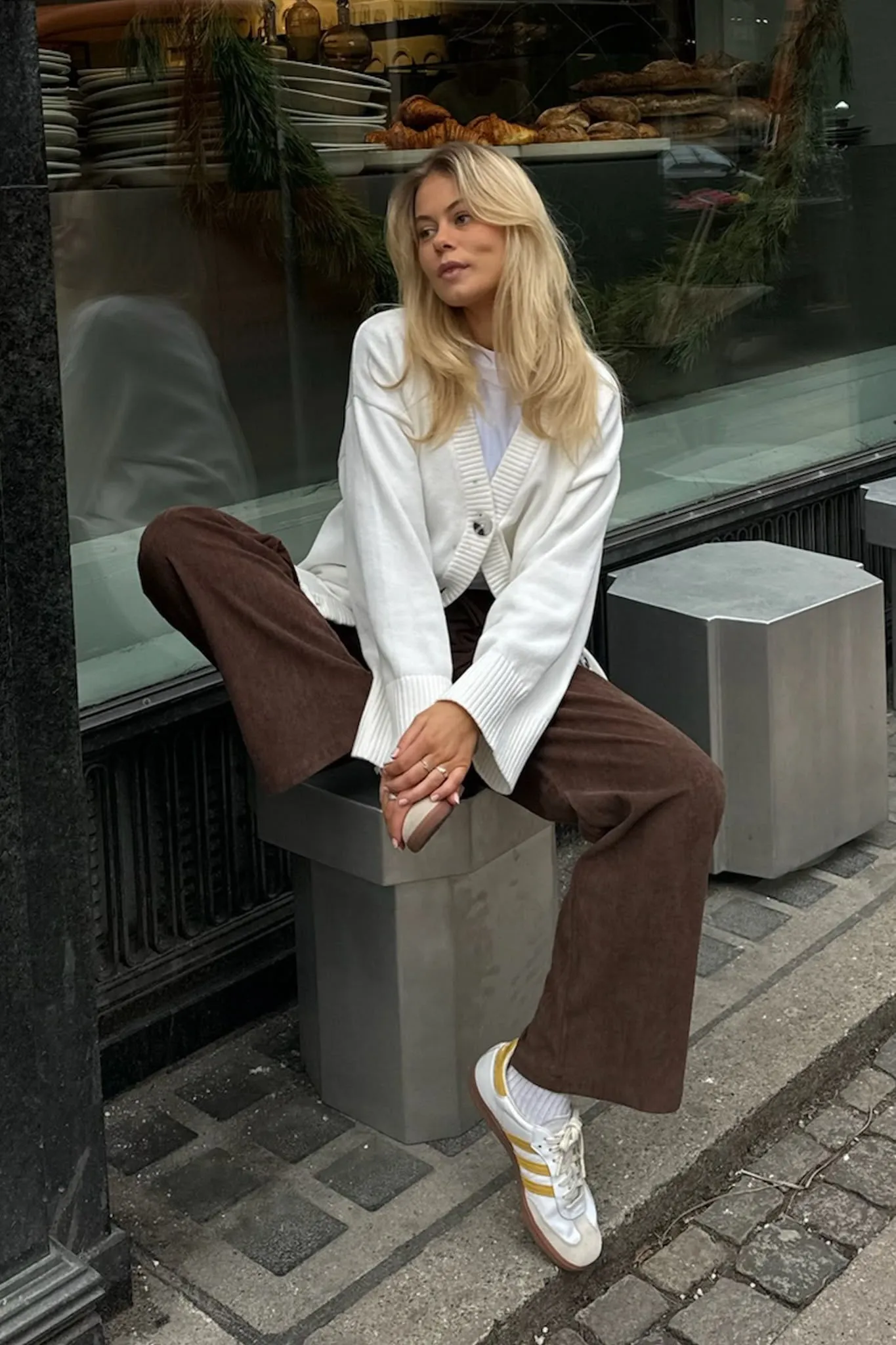 JXLexi Cardigan - Hvid