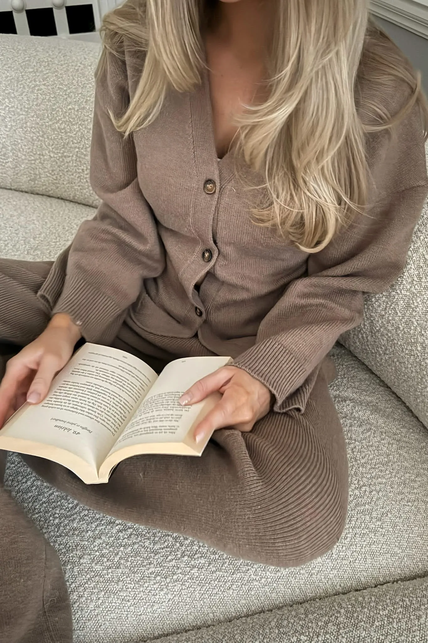 KarmaIC Cardigan - Brun