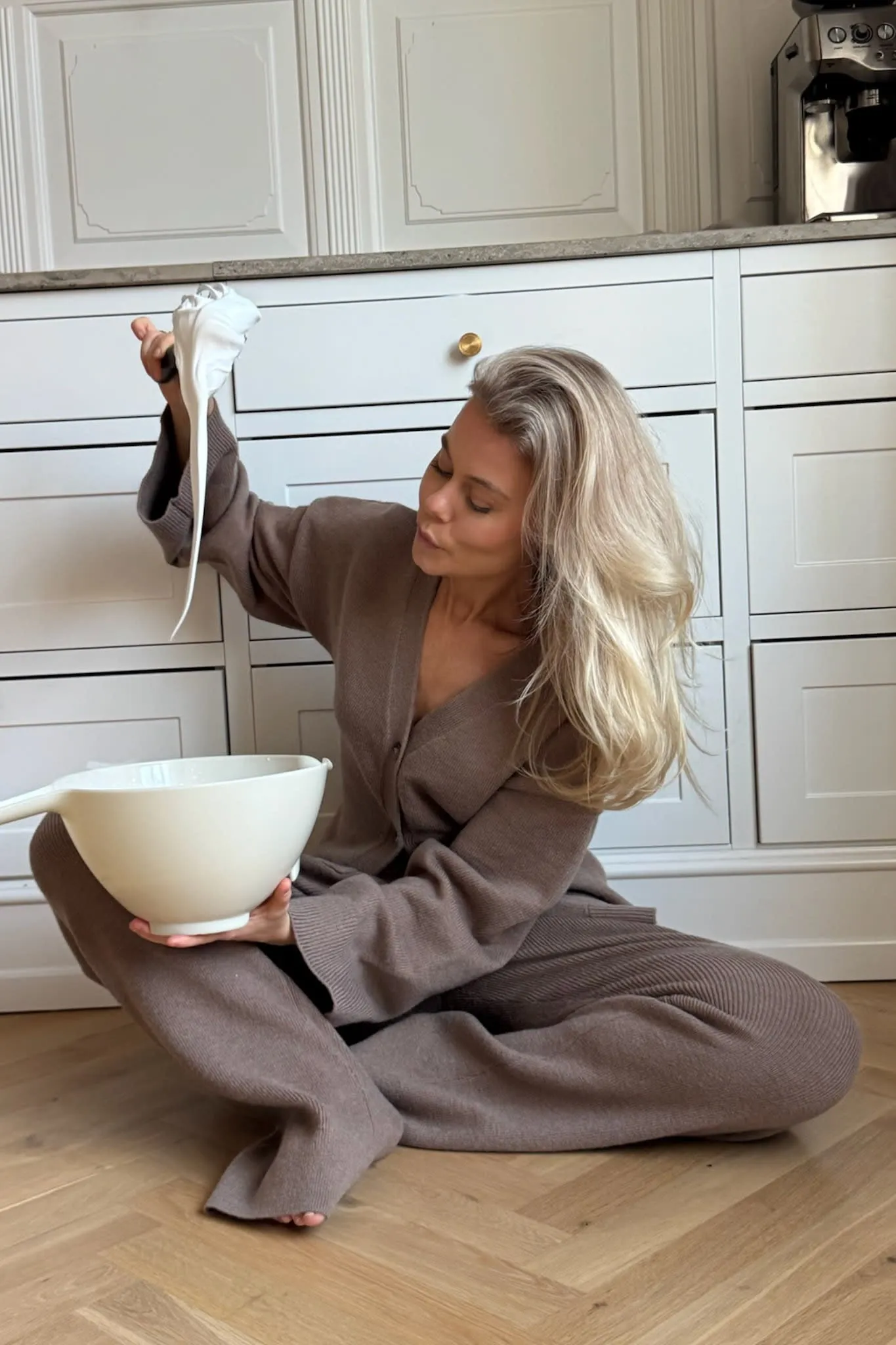 KarmaIC Cardigan - Brun