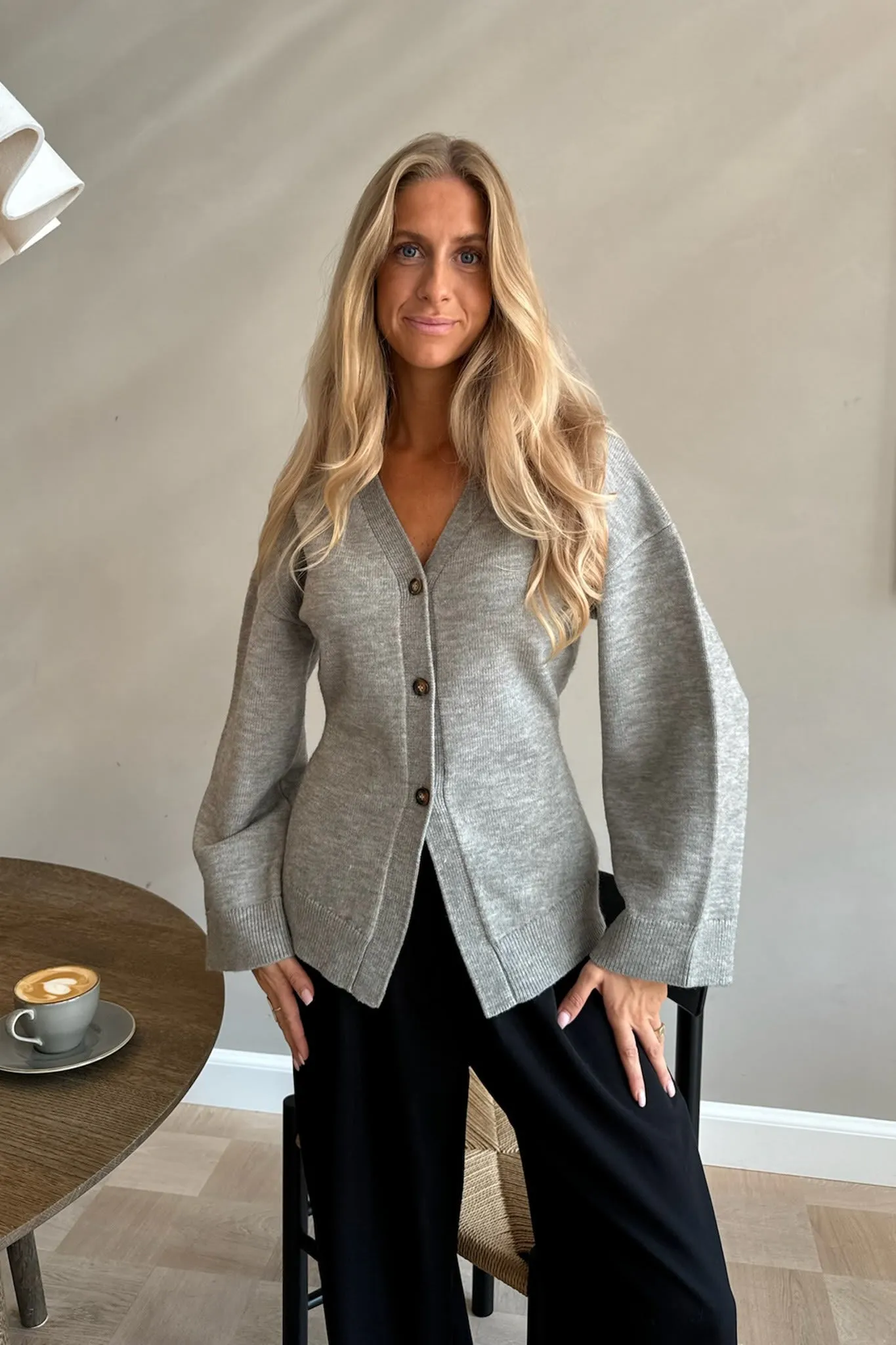 KarmaIC Cardigan - Grå