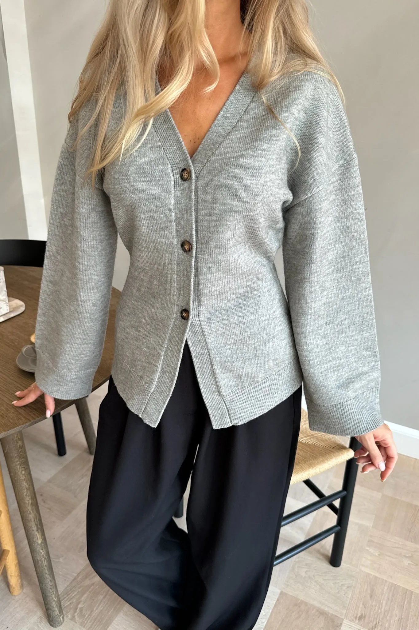 KarmaIC Cardigan - Grå