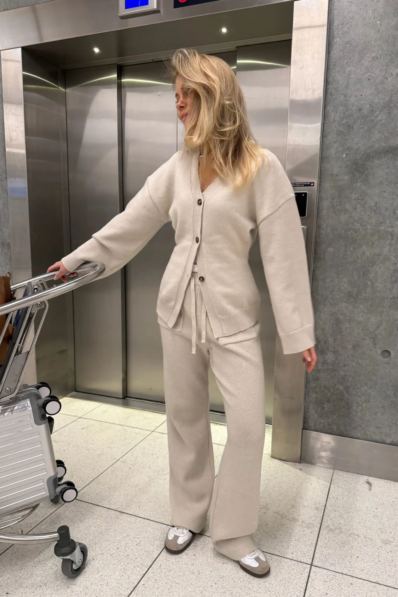 KarmaIC Cardigan - Råhvid