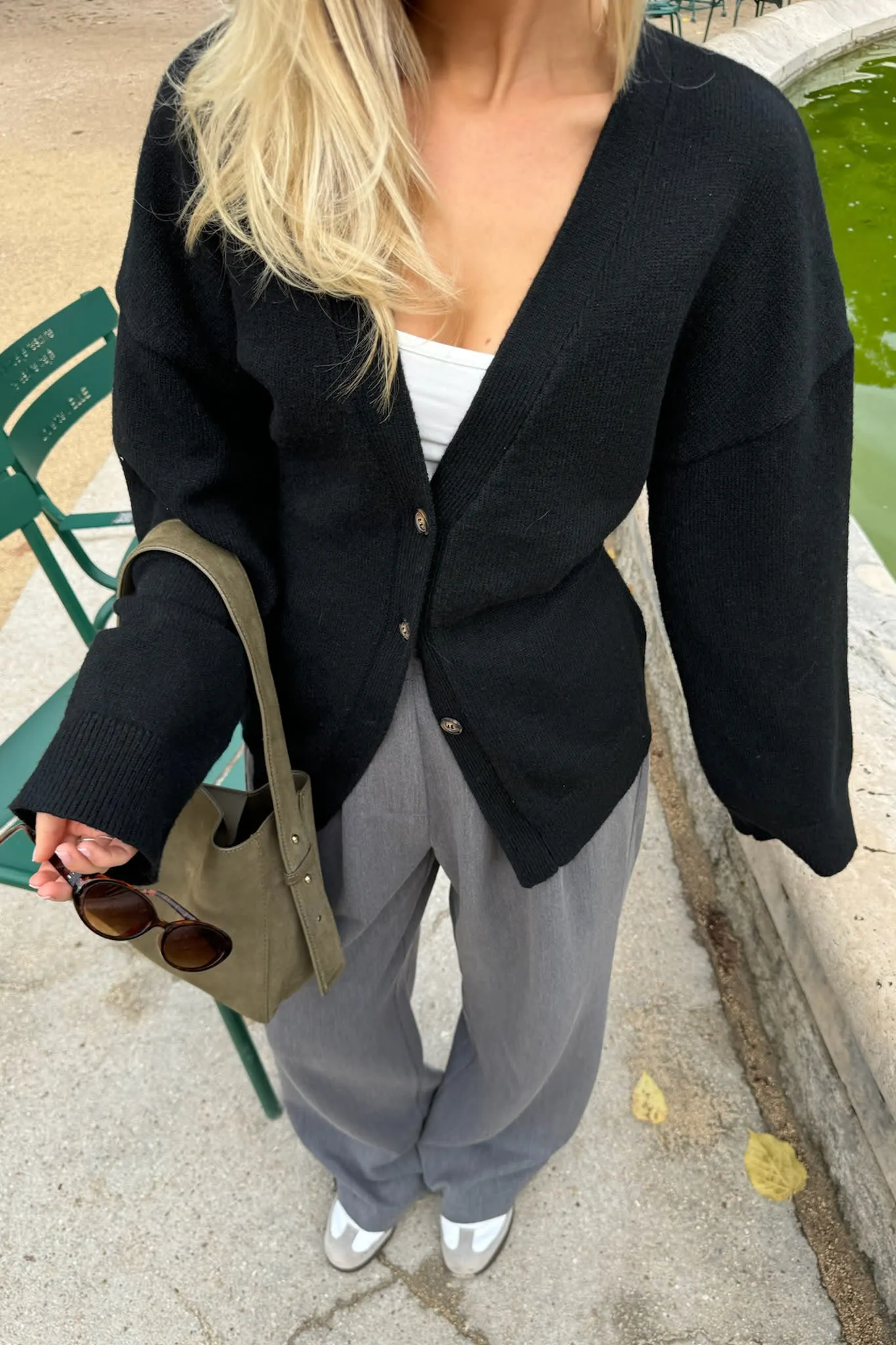 KarmaIC Cardigan - Sort