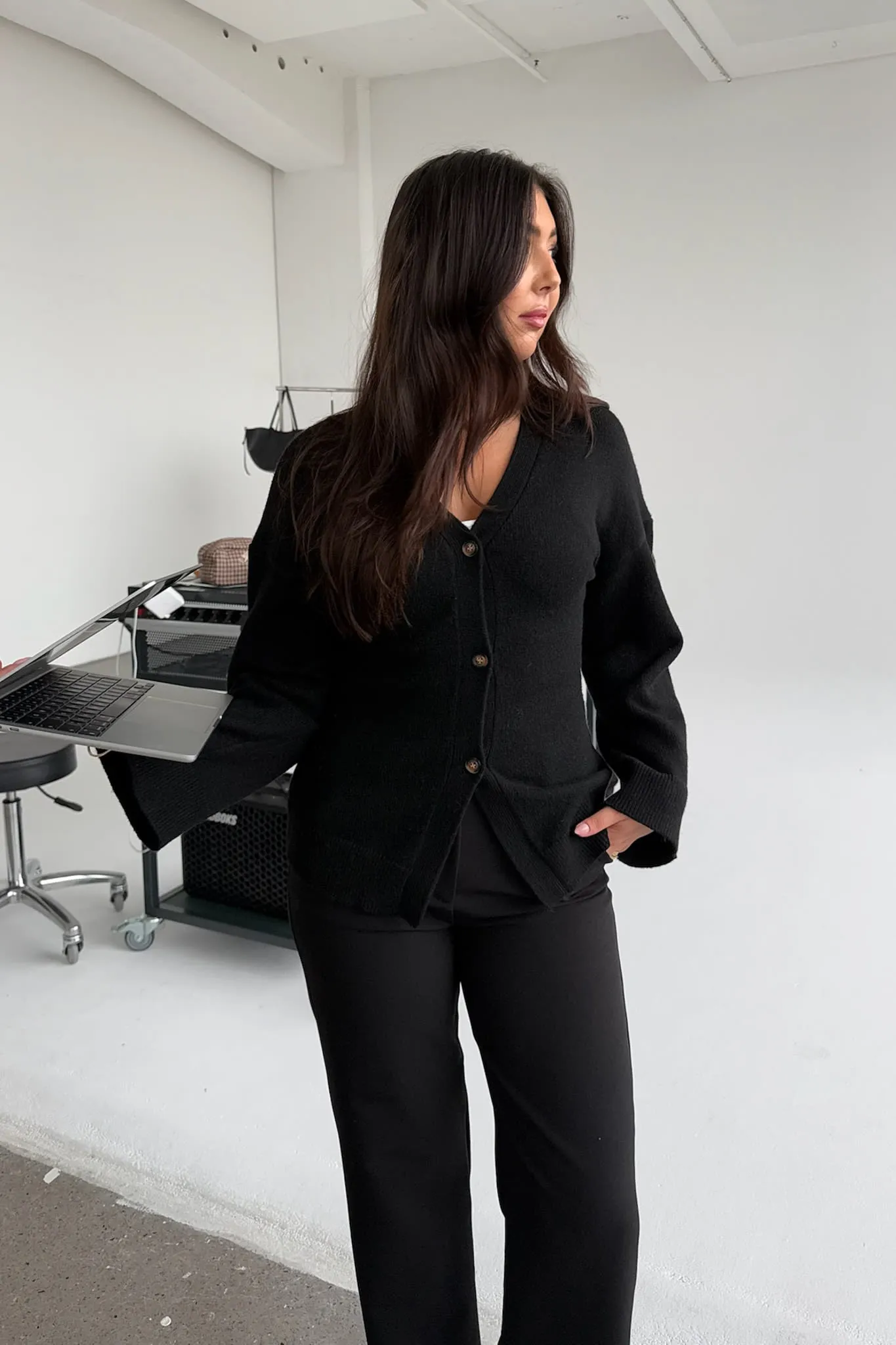 KarmaIC Cardigan - Sort
