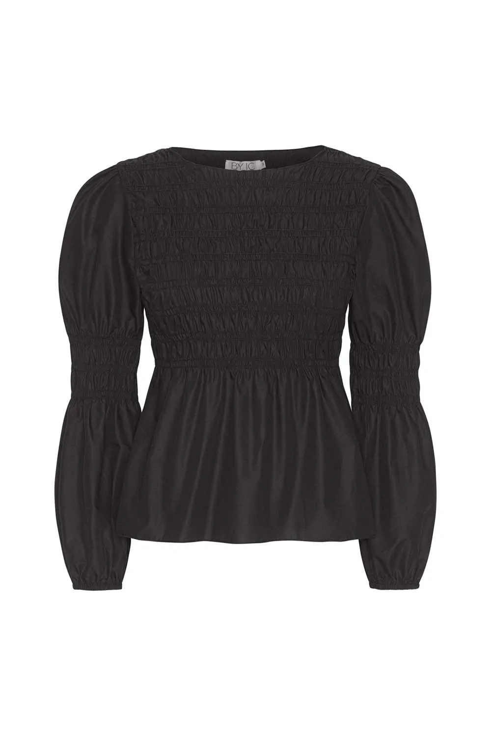 KaroIC Smock Bluse - Sort