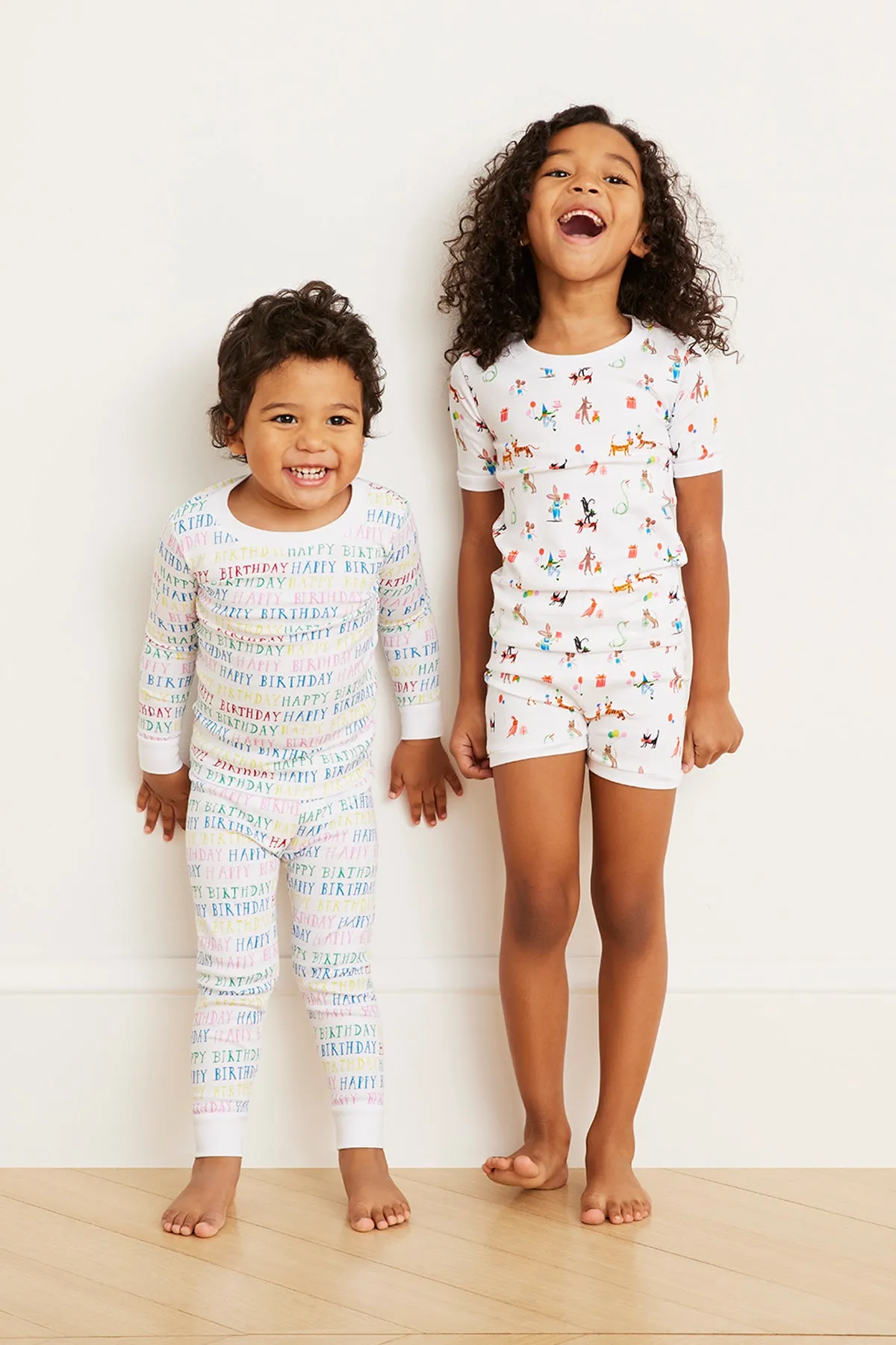 Kids Long-Long Set in Happy Birthday
