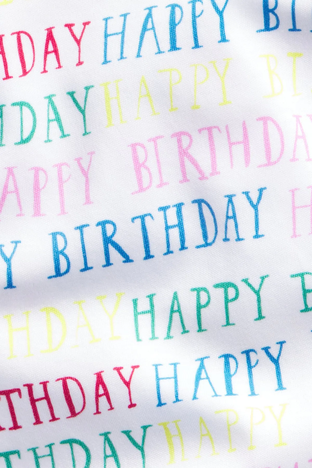 Kids Long-Long Set in Happy Birthday