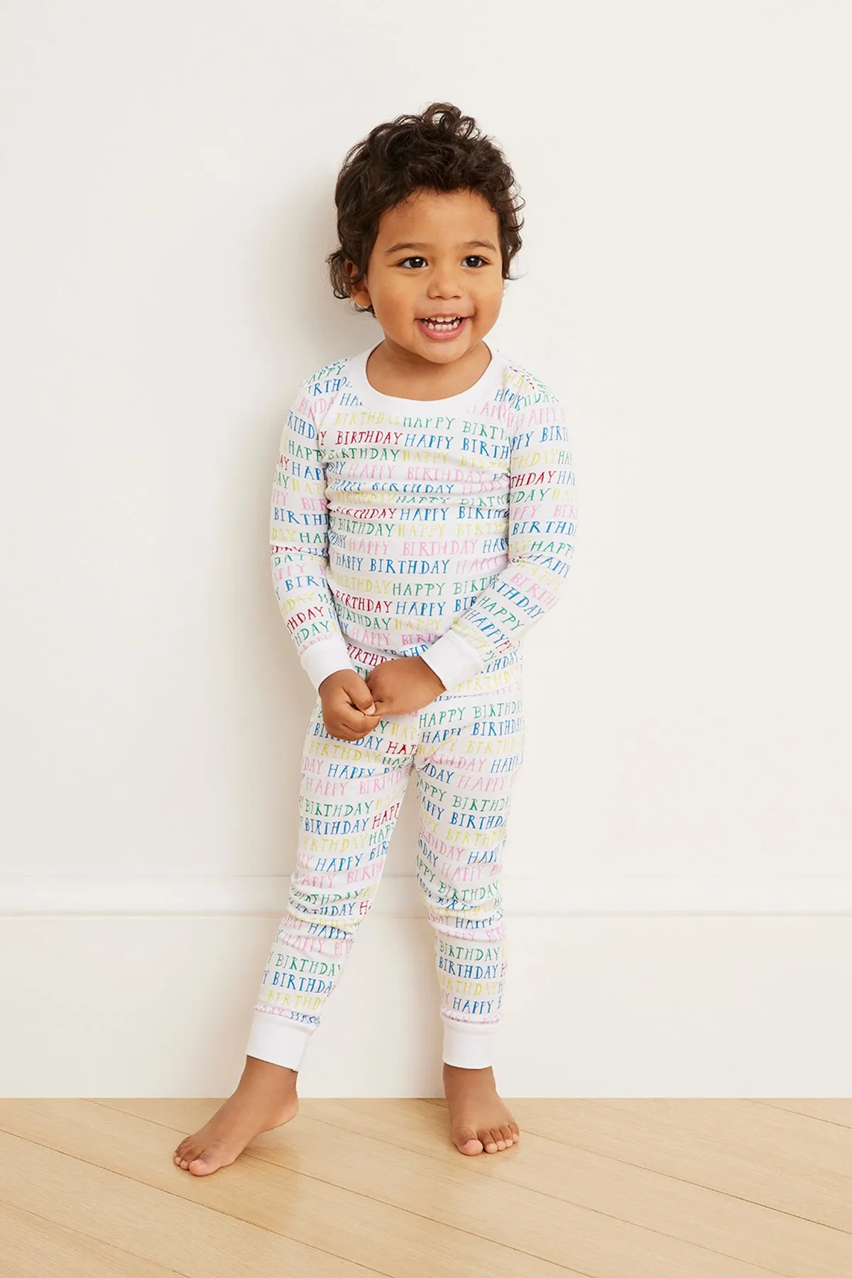 Kids Long-Long Set in Happy Birthday