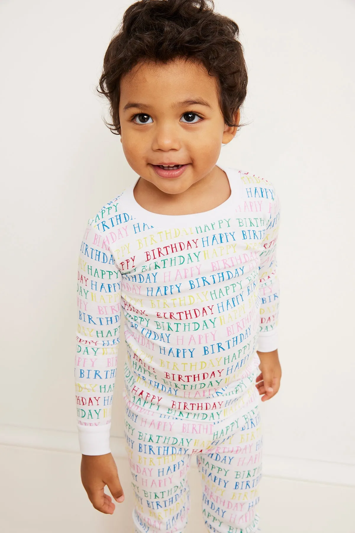 Kids Long-Long Set in Happy Birthday