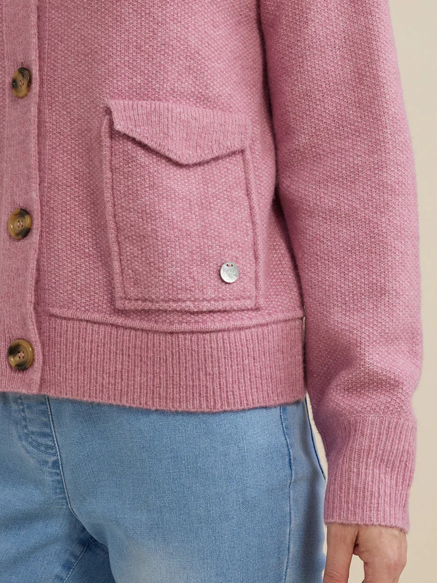 Knit Jacket - Chintz Pink
