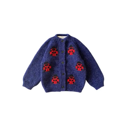 Ladybug cardigan | Dark blue