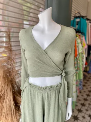 Lahun Wrap Top