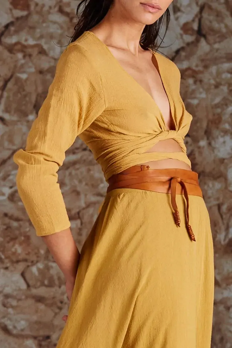 Lahun Wrap Top