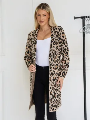 Lara Leopard Cardigan : Coming Back Soon