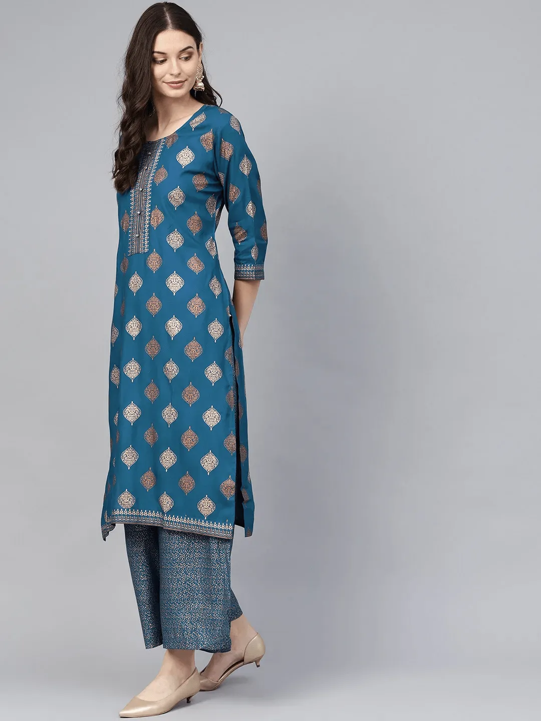 Lemon Tart CUTS1 2 Piece Block Printed Unstitched Cambric Suit