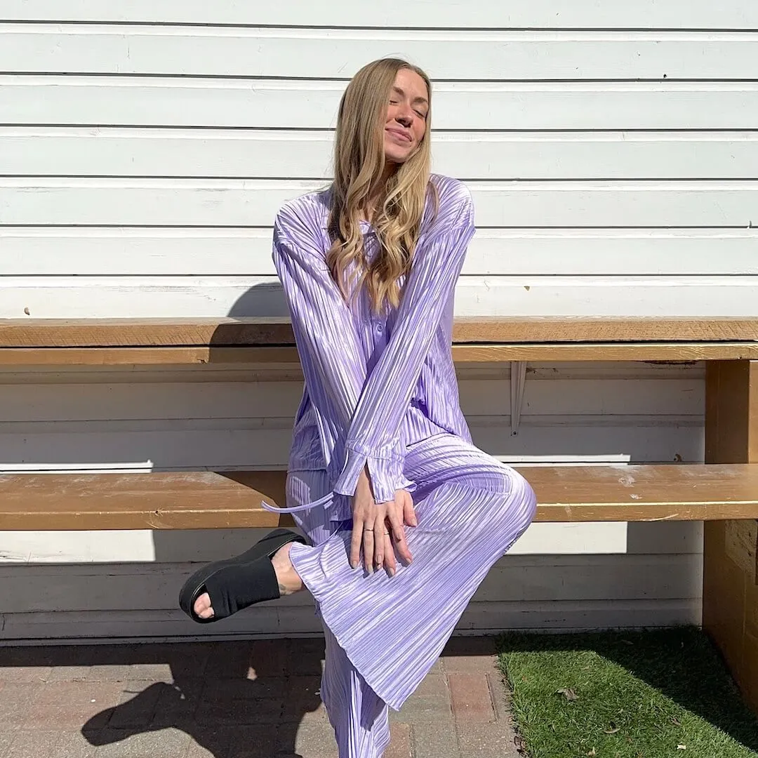Lola Summer Plisse Matching Set