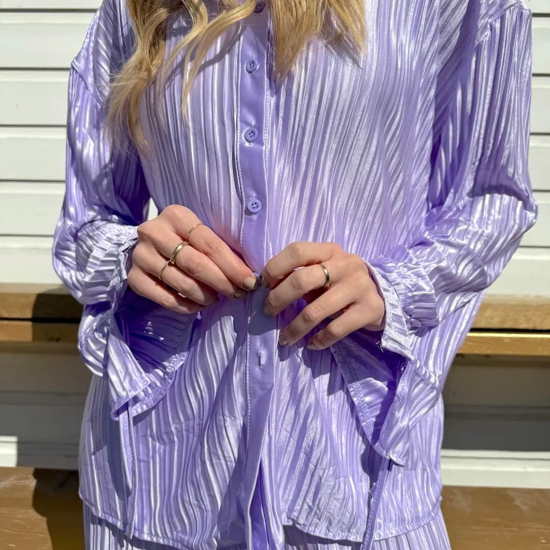 Lola Summer Plisse Matching Set
