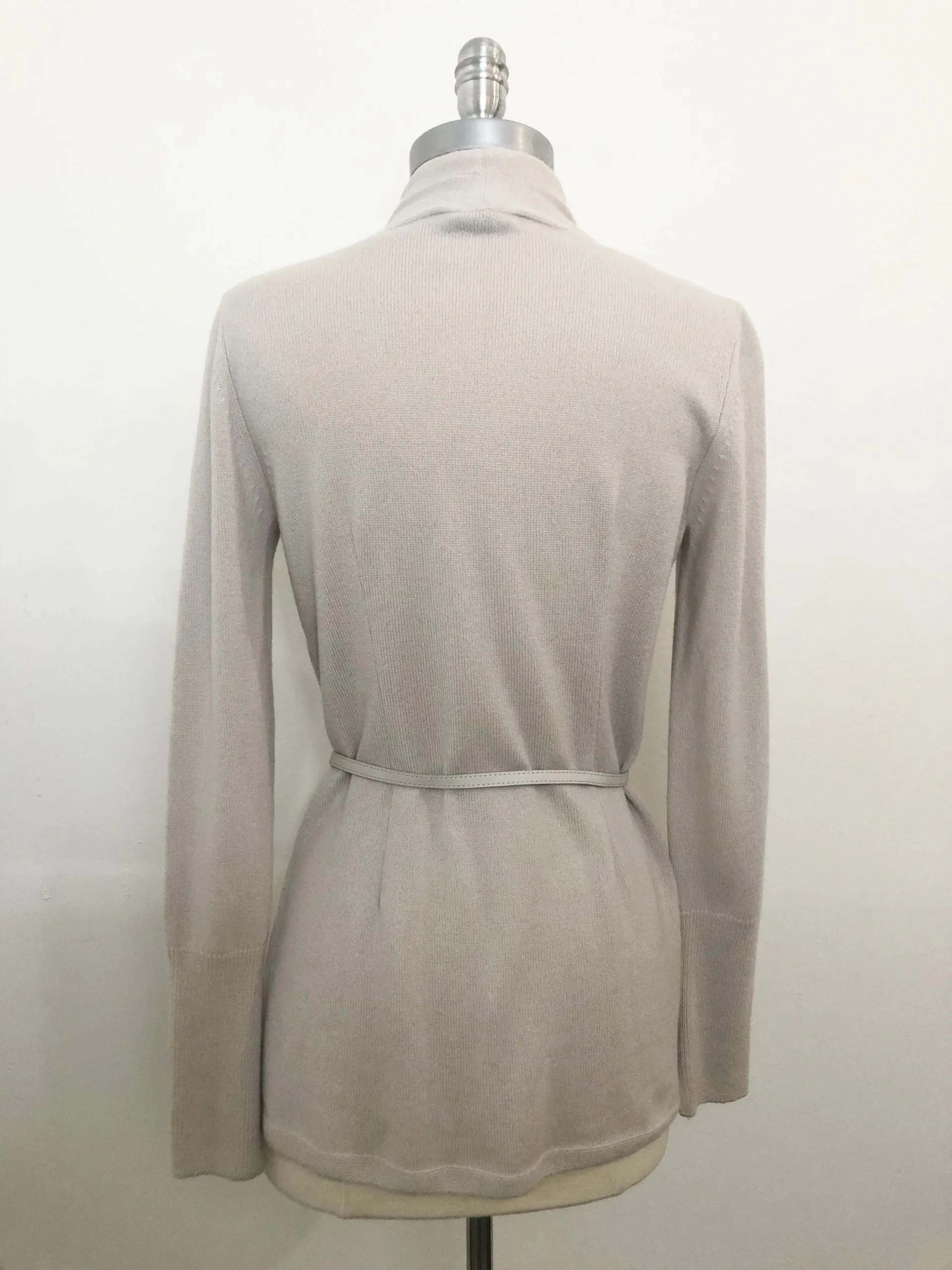 Loro Piana Cashmere Cardigan W/Belt Size 40 It (S/4 Us)