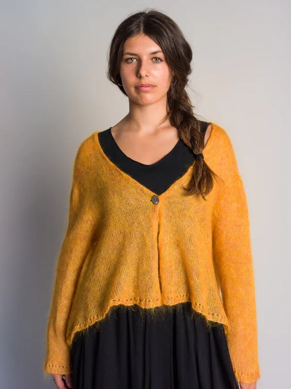 Luna Mohair Spring Cardi O/S