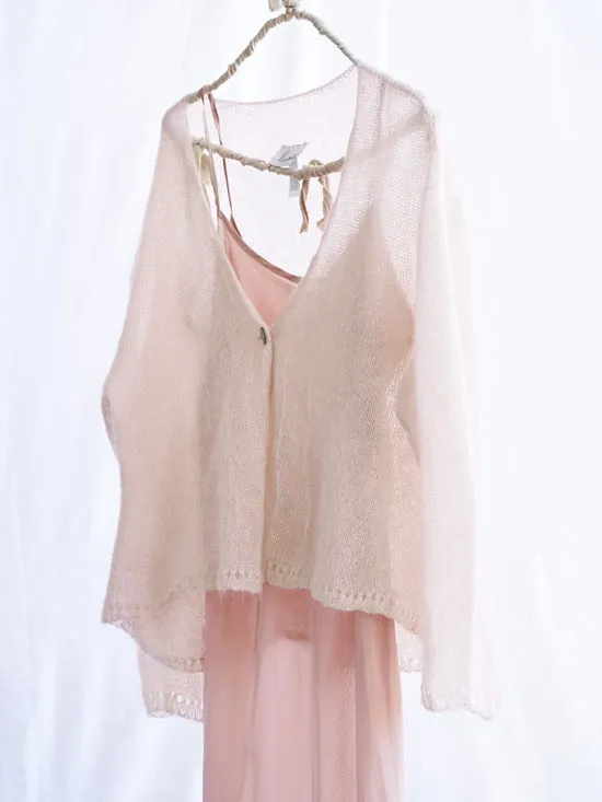 Luna Mohair Spring Cardi O/S