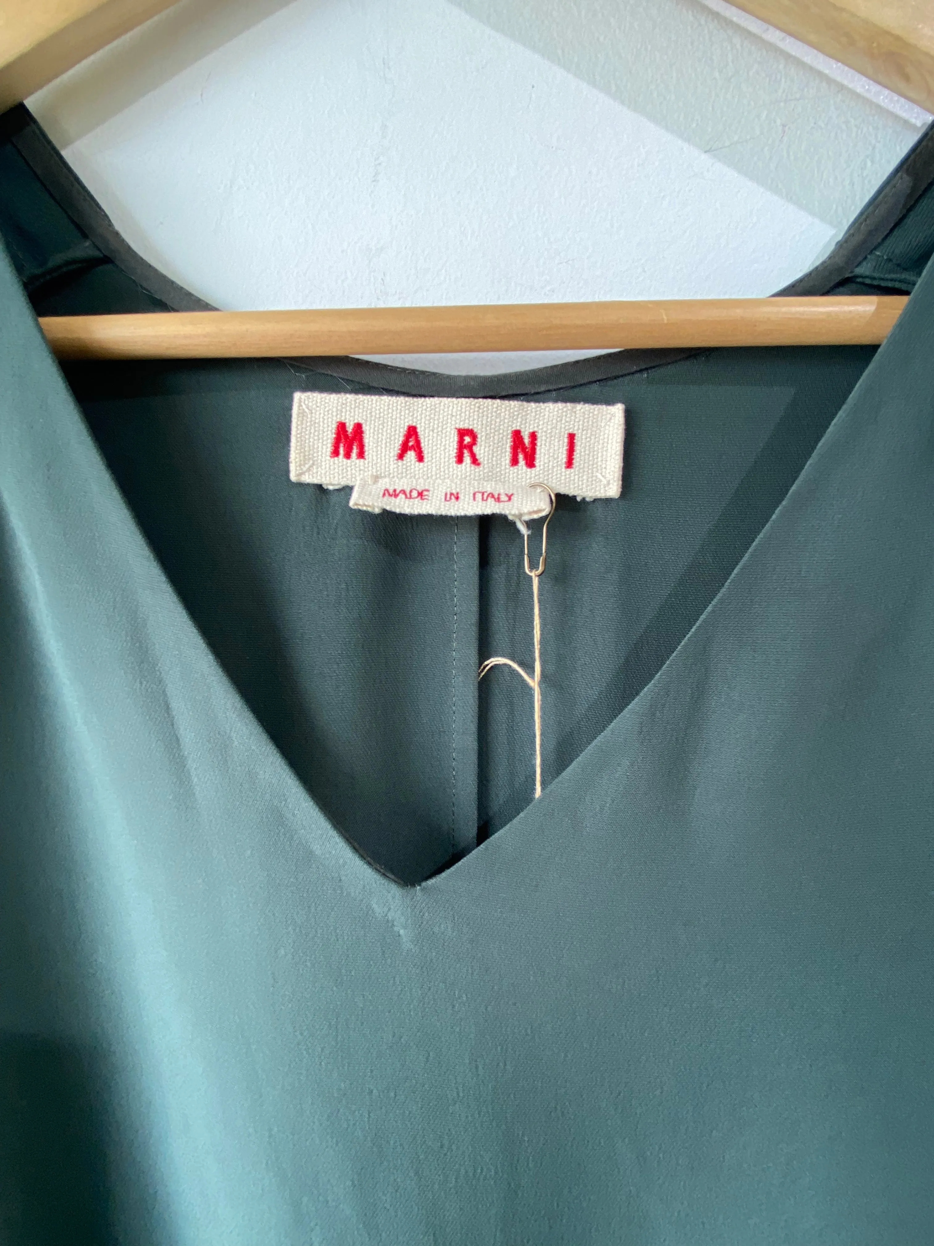Marni Forest Green Dress