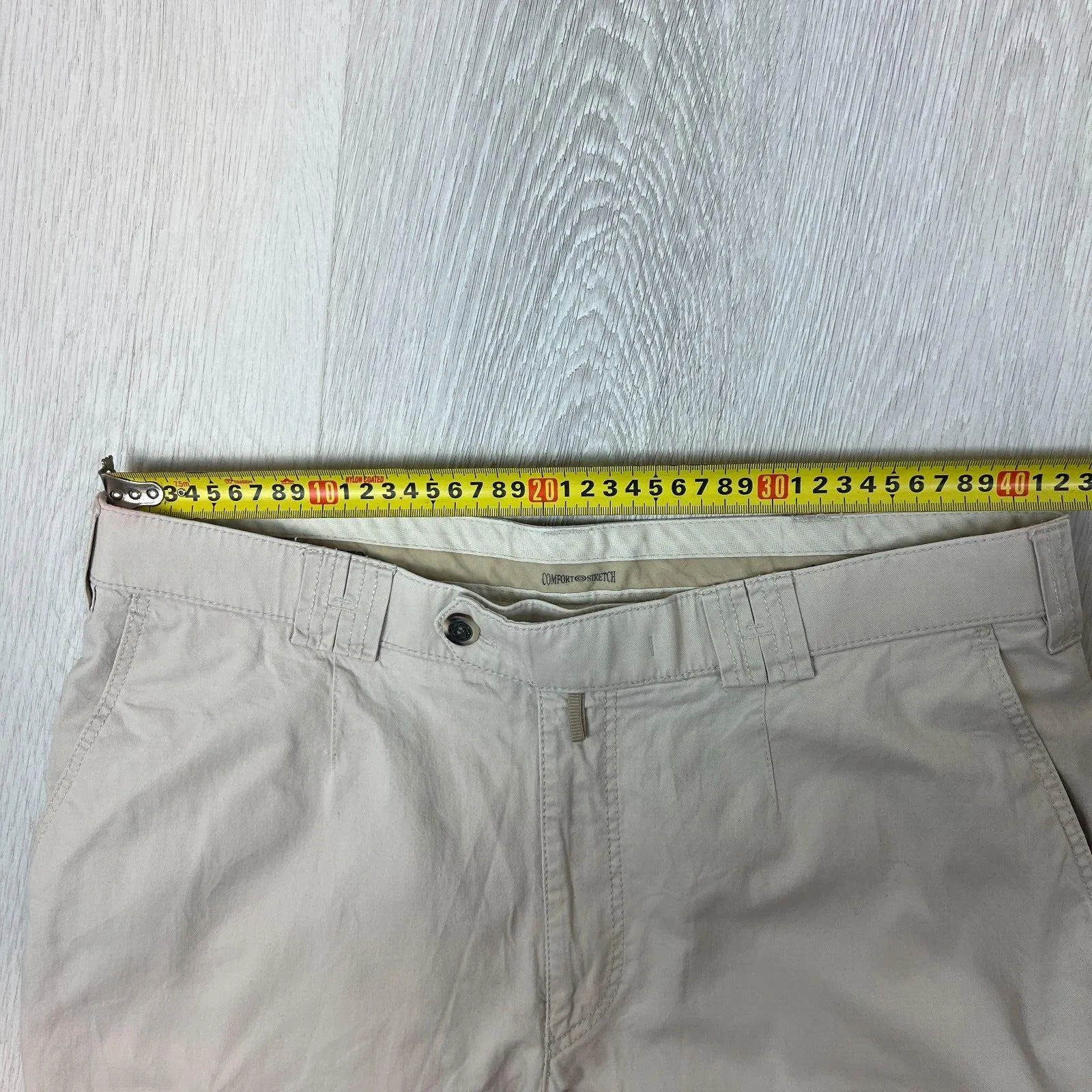 Meyer Mens Beige Chinos Size 36 Approx