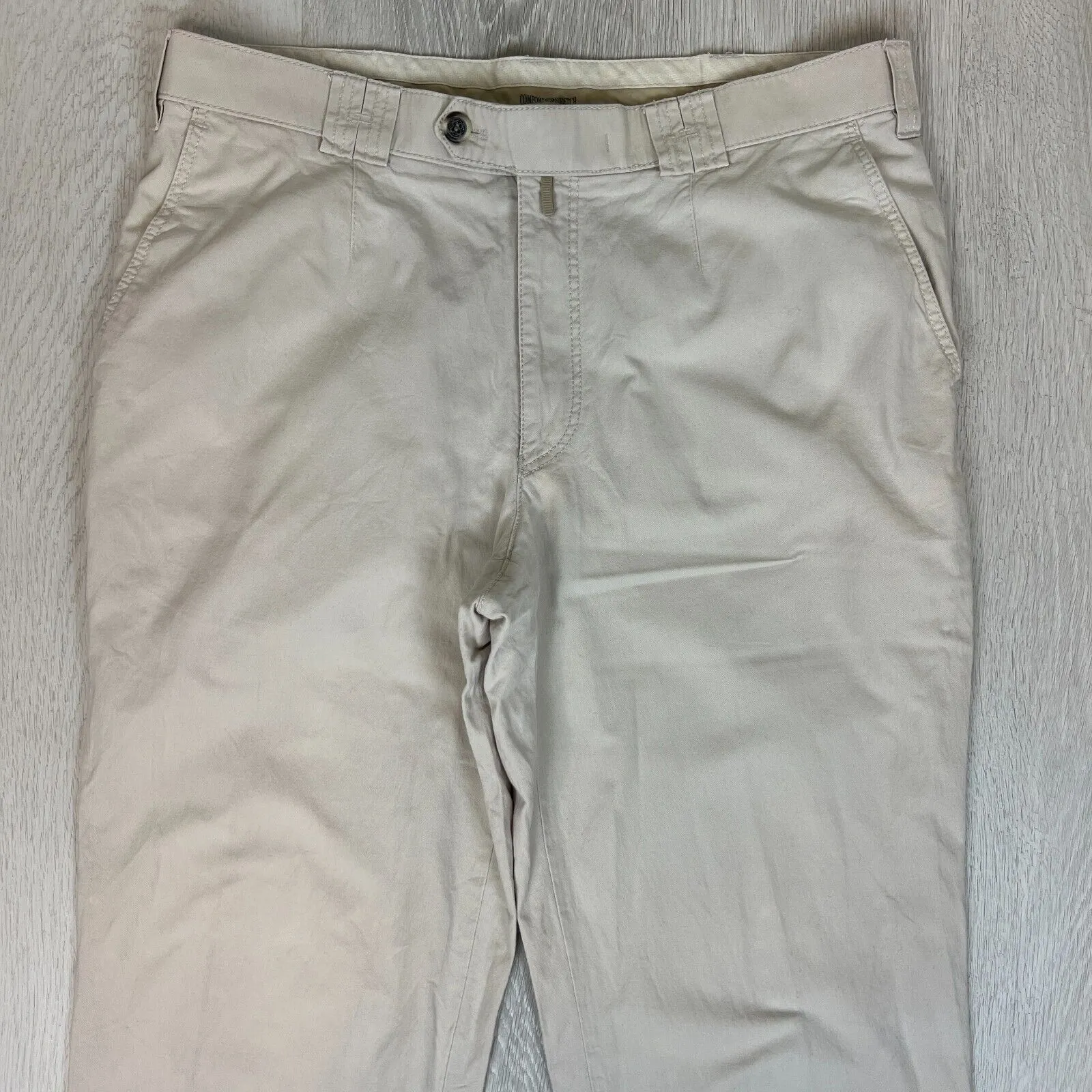 Meyer Mens Beige Chinos Size 36 Approx