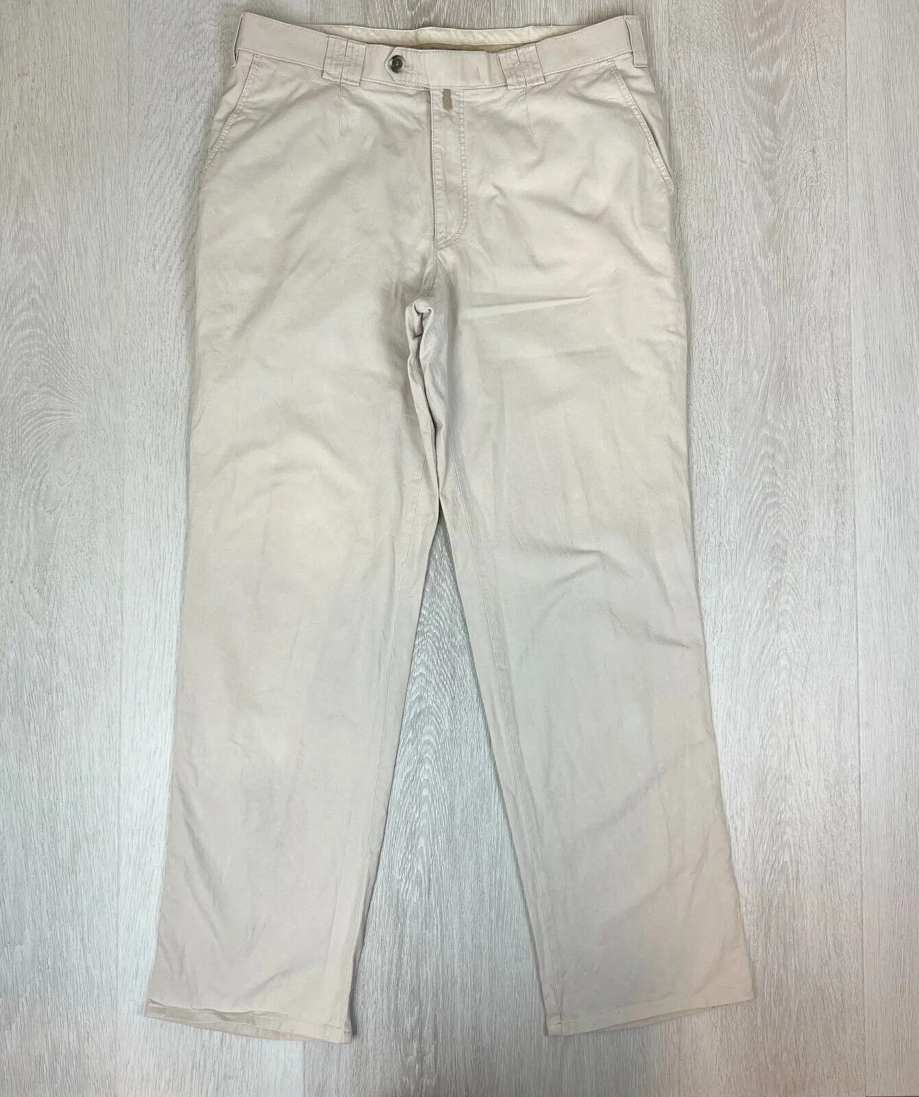 Meyer Mens Beige Chinos Size 36 Approx