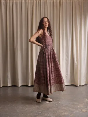 Mia | Checked Strappy Dress