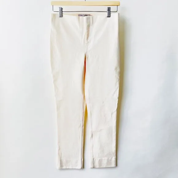 MM Lafleur The Hockley better than denim pants, Cream, Size 2