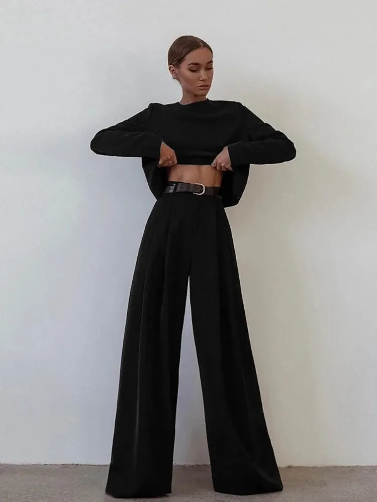 Mnealways18 Classic Wide Pants