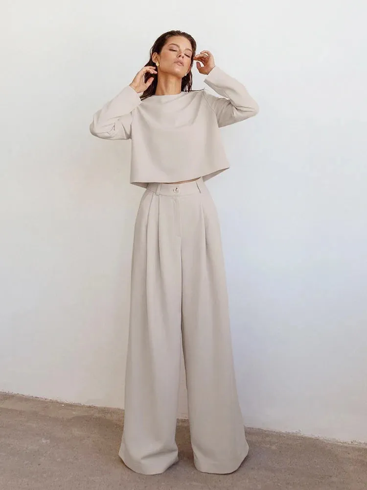 Mnealways18 Classic Wide Pants