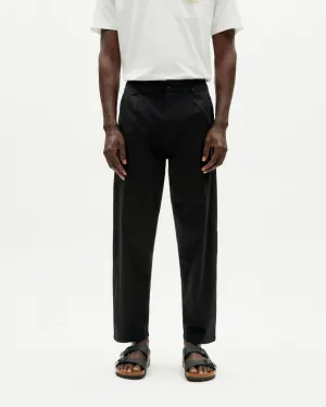 Moero Cotton Pants Black