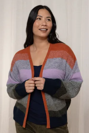Nancy Colour Block Cardigan
