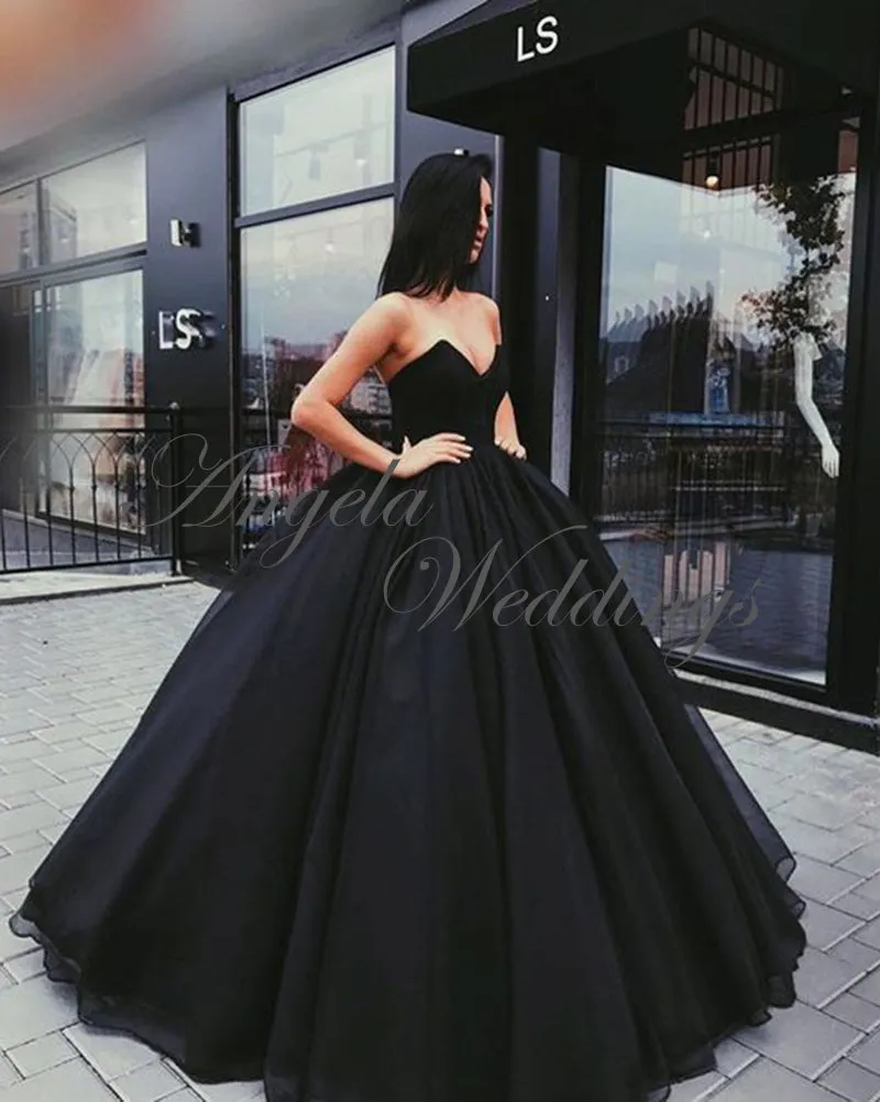 New Arrival 2020 Gorgeous Ball Gown Organza Prom Dresses Floor Length