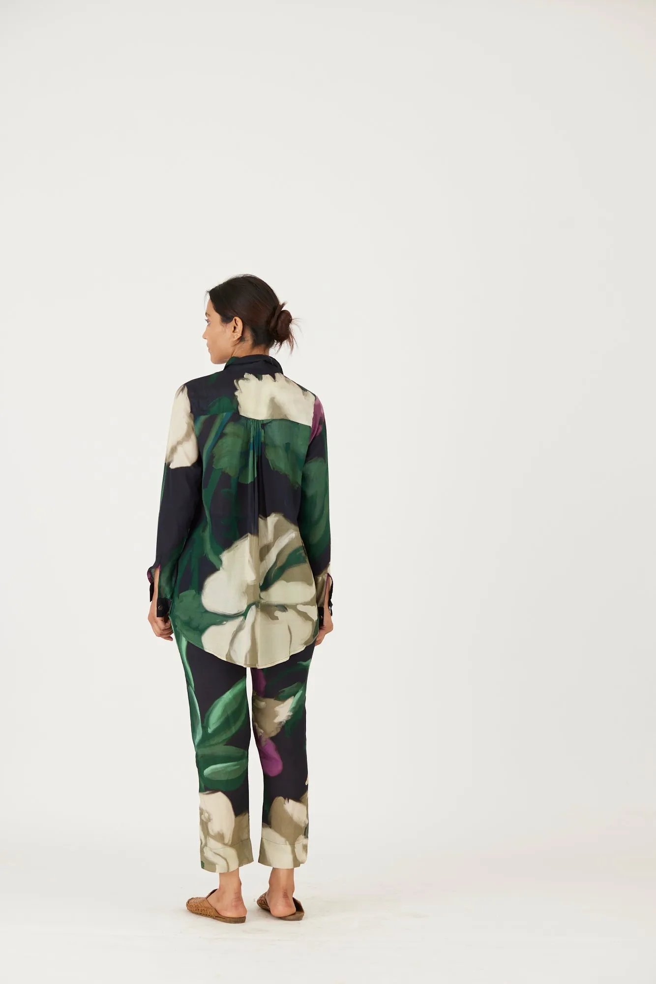 New Season Fall 24/Summer 25-Coord Set-Cotton Silk-Sara Green-YAMLS26-Fashion Edit Yam