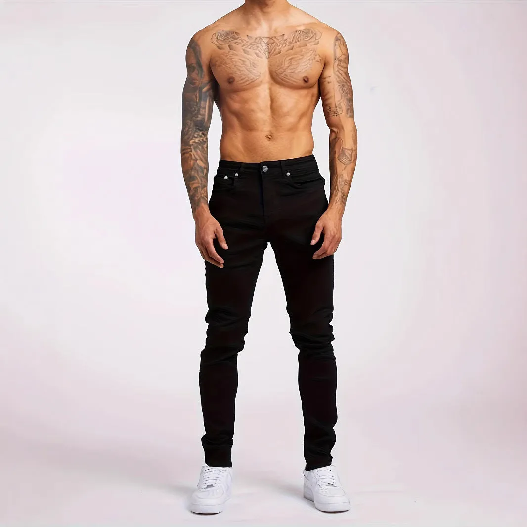 New Slim Fit Men's Jeans Skinny Pants