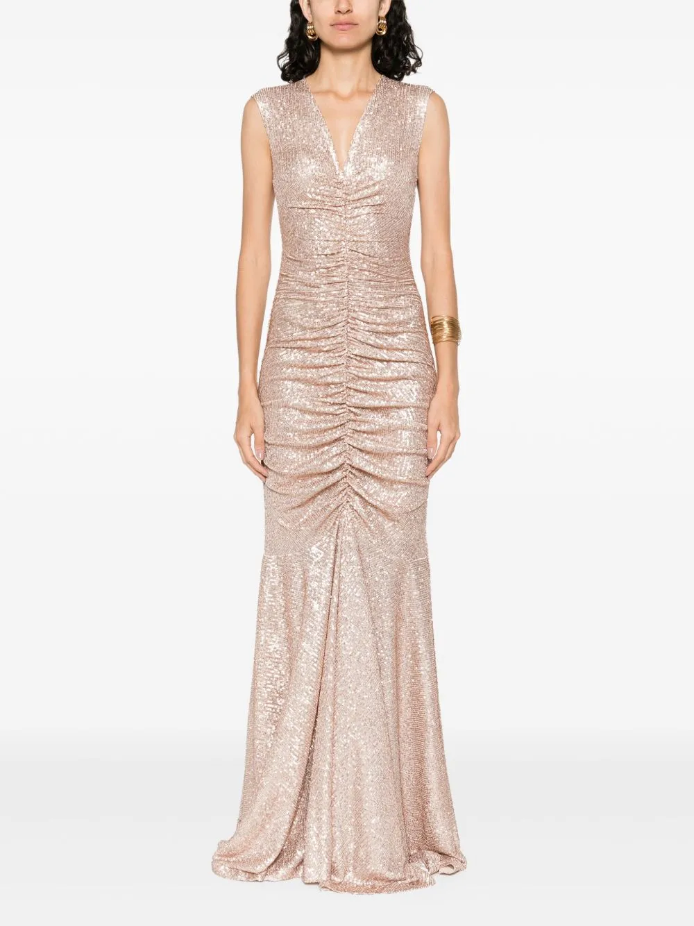 Norma Kamali Women's Dresses Powder