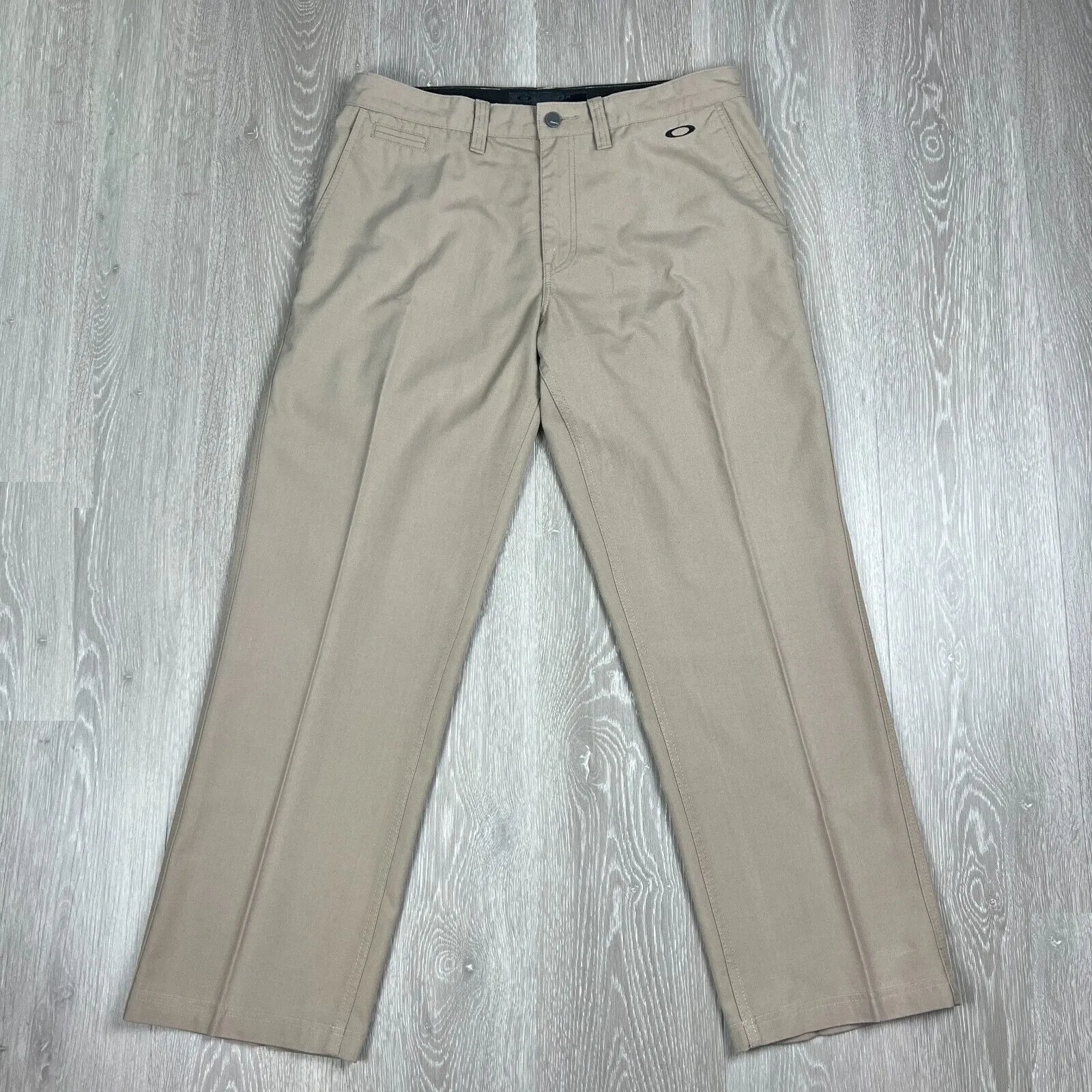 Oakley Mens Beige Chinos Size 36