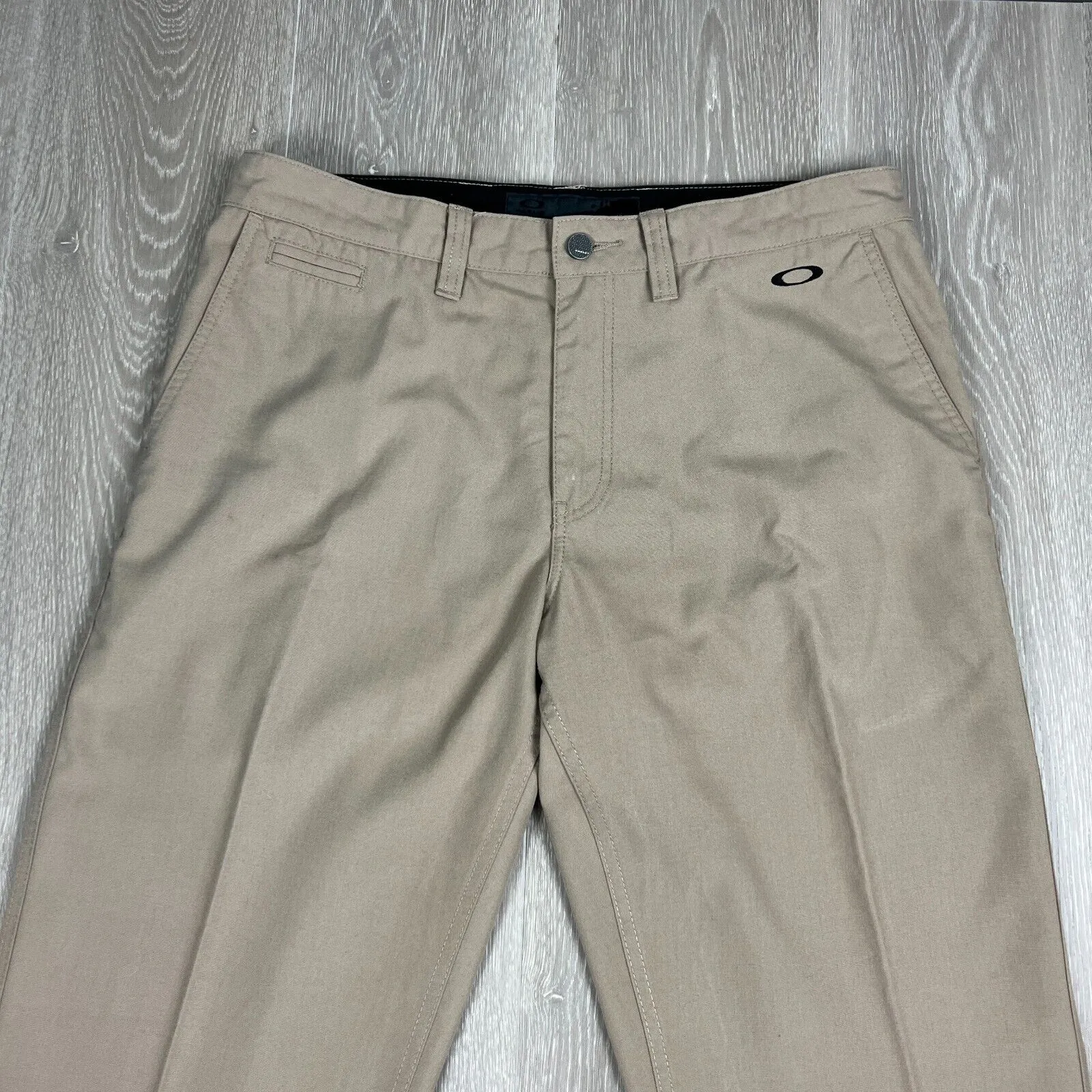 Oakley Mens Beige Chinos Size 36