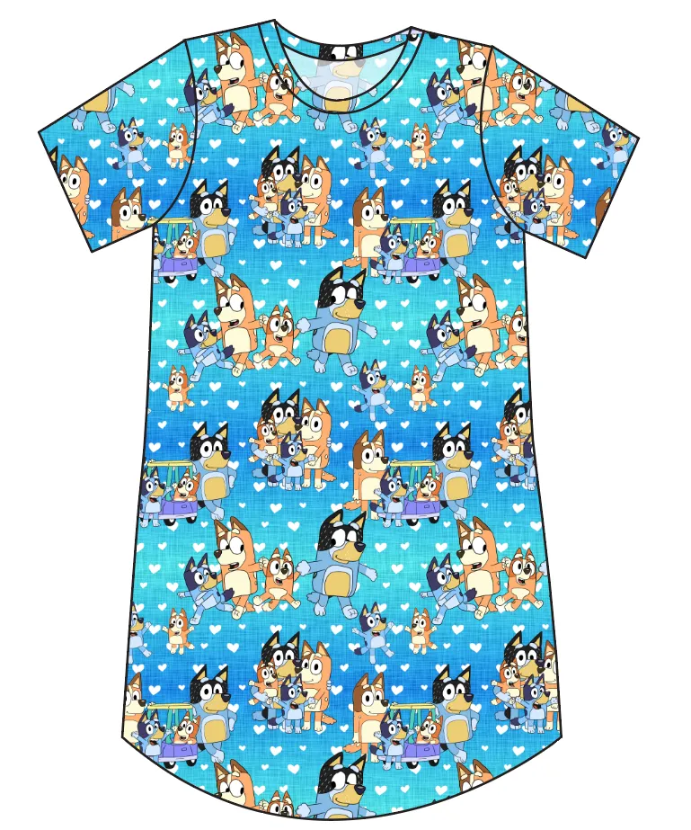 Oh Biscuits! Ladies' T-Shirt Dress