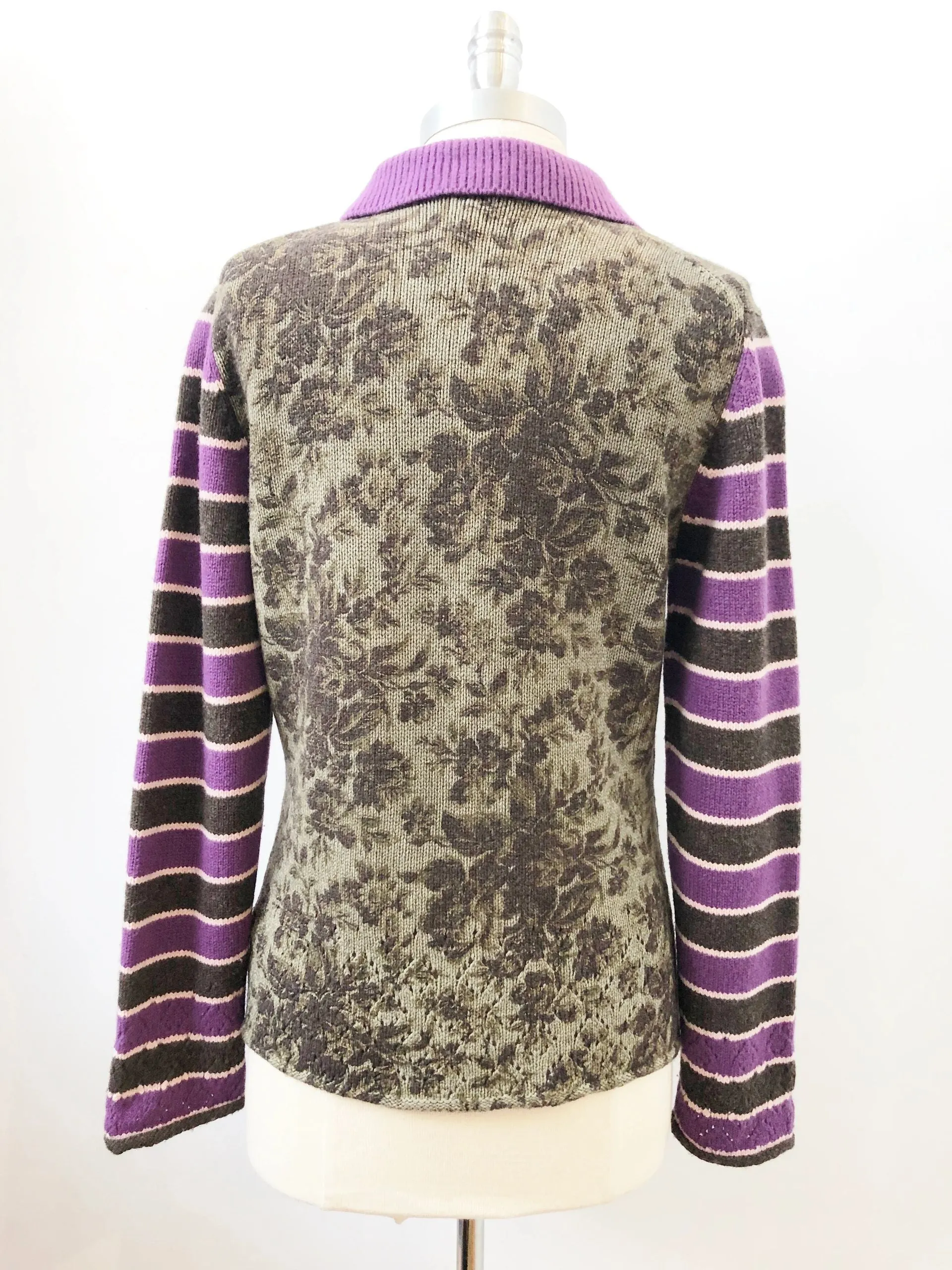 Oilily Wool Zipped Cardigan Size M