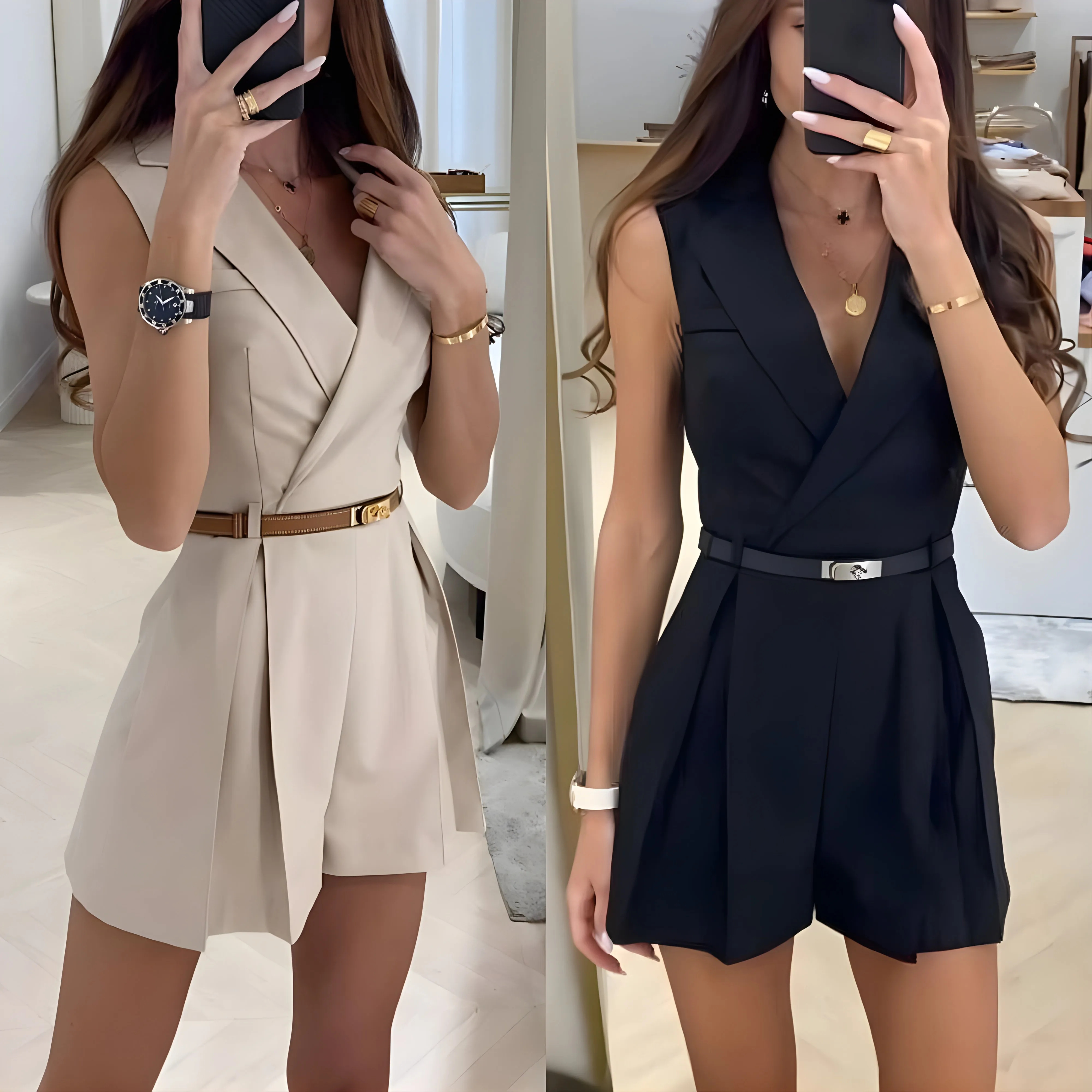 Olga® | Stylish sleeveless jumpsuit