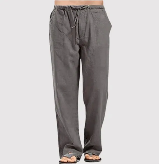 Oliver - cotton-linen men's trousers